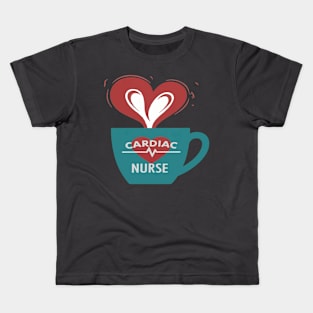 cardiac nurse need a coffee Kids T-Shirt